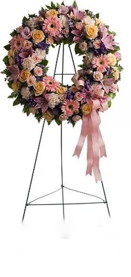 Pastel Mixed Wreath